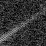 F115W image, 3.2 arcsec across, north up