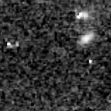 F277W image, 3.2 arcsec across, north up