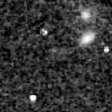 F356W image, 3.2 arcsec across, north up