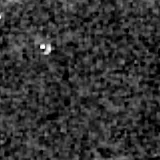 F277W image, 3.2 arcsec across, north up