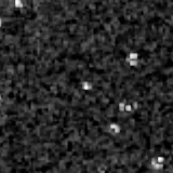 F444W image, 3.2 arcsec across, north up