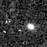 F277W image, 3.2 arcsec across, north up