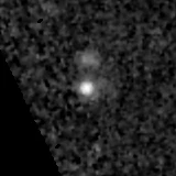 F356W image, 3.2 arcsec across, north up