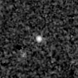 F444W image, 3.2 arcsec across, north up