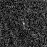 F090W image, 3.2 arcsec across, north up