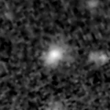 F277W image, 3.2 arcsec across, north up