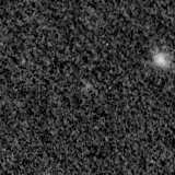 F200W image, 3.2 arcsec across, north up