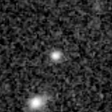 F356W image, 3.2 arcsec across, north up