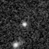 F444W image, 3.2 arcsec across, north up