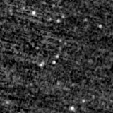 F115W image, 3.2 arcsec across, north up