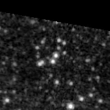 F150W image, 3.2 arcsec across, north up