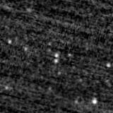 F115W image, 3.2 arcsec across, north up