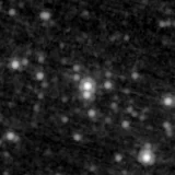 F200W image, 3.2 arcsec across, north up