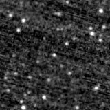 F115W image, 3.2 arcsec across, north up