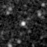F444W image, 3.2 arcsec across, north up