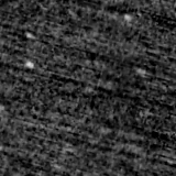 F090W image, 3.2 arcsec across, north up