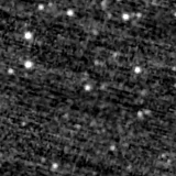 F115W image, 3.2 arcsec across, north up