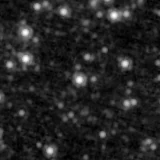F200W image, 3.2 arcsec across, north up
