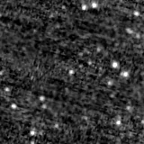 F115W image, 3.2 arcsec across, north up
