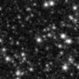 F150W image, 3.2 arcsec across, north up