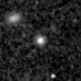 F356W image, 3.2 arcsec across, north up
