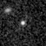 F410M image, 3.2 arcsec across, north up