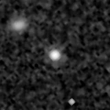 F444W image, 3.2 arcsec across, north up