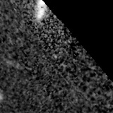F115W image, 3.2 arcsec across, north up