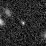 F200W image, 3.2 arcsec across, north up