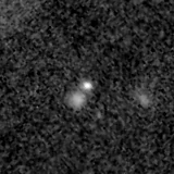 F200W image, 3.2 arcsec across, north up