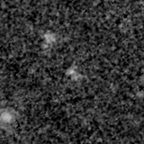 F115W image, 3.2 arcsec across, north up