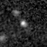 F356W image, 3.2 arcsec across, north up