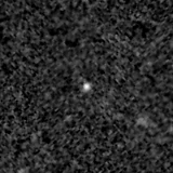 F115W image, 3.2 arcsec across, north up