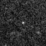 F200W image, 3.2 arcsec across, north up