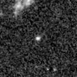 F115W image, 3.2 arcsec across, north up