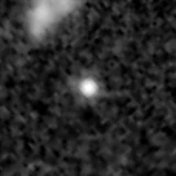 F444W image, 3.2 arcsec across, north up