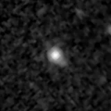 F277W image, 3.2 arcsec across, north up