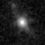 F444W image, 3.2 arcsec across, north up