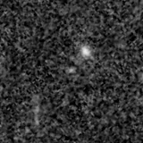 F150W image, 3.2 arcsec across, north up
