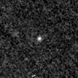 F200W image, 3.2 arcsec across, north up