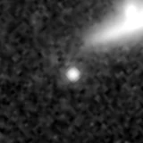 F444W image, 3.2 arcsec across, north up