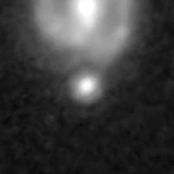 F410M image, 3.2 arcsec across, north up
