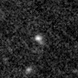 F115W image, 3.2 arcsec across, north up
