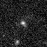 F200W image, 3.2 arcsec across, north up
