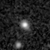 F444W image, 3.2 arcsec across, north up