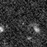 F115W image, 3.2 arcsec across, north up