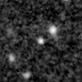 F277W image, 3.2 arcsec across, north up