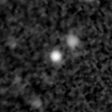 F444W image, 3.2 arcsec across, north up