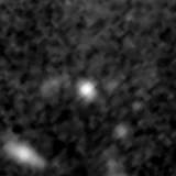 F277W image, 3.2 arcsec across, north up