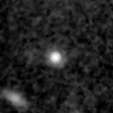 F444W image, 3.2 arcsec across, north up